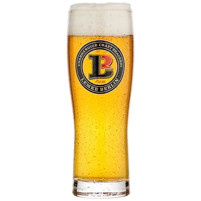 Produktbild, Standard-Produktfotografie Bier in Bierglas