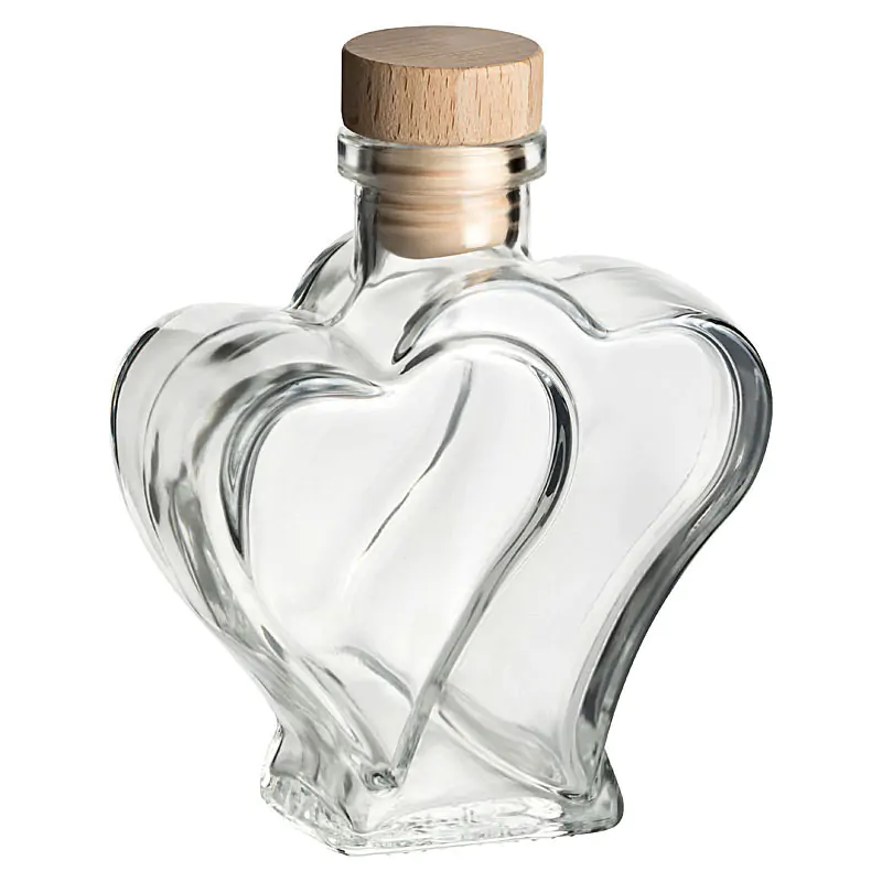 Transparente Flaschen